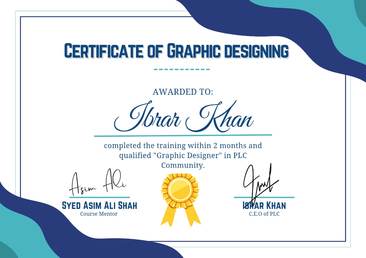 Logo Design Certificate β PLC