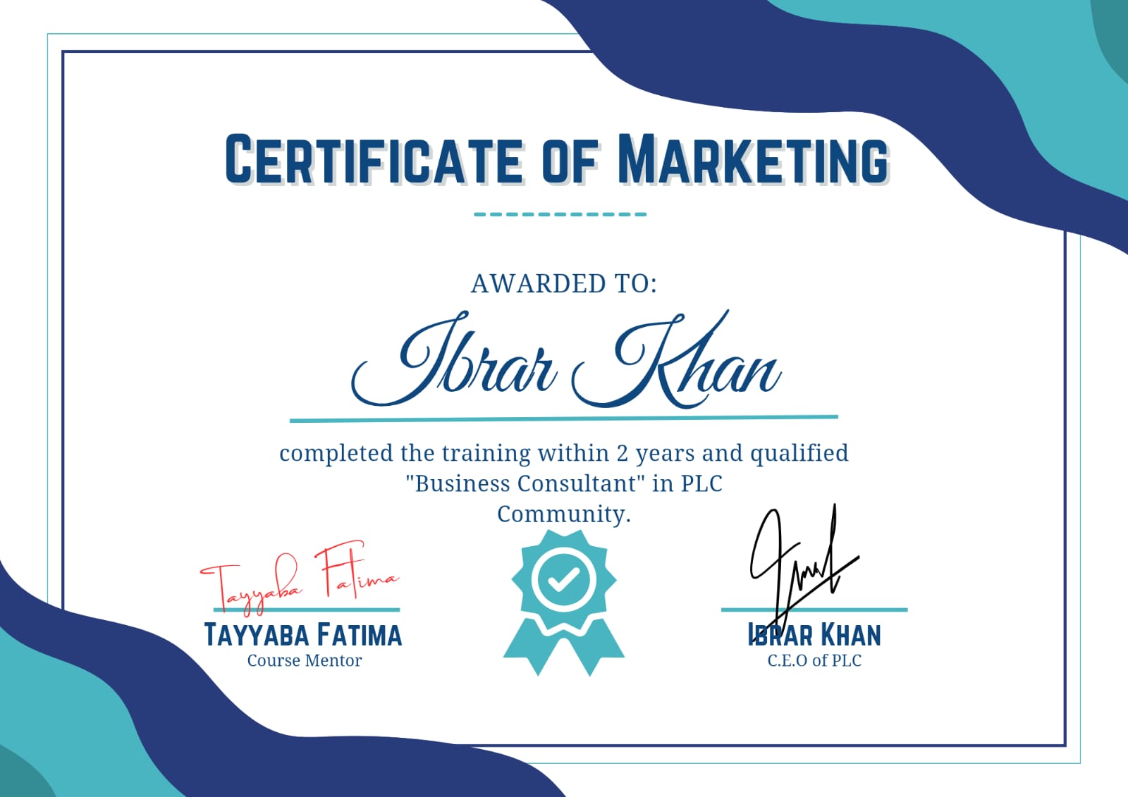 Web Developer Certificate β PLC